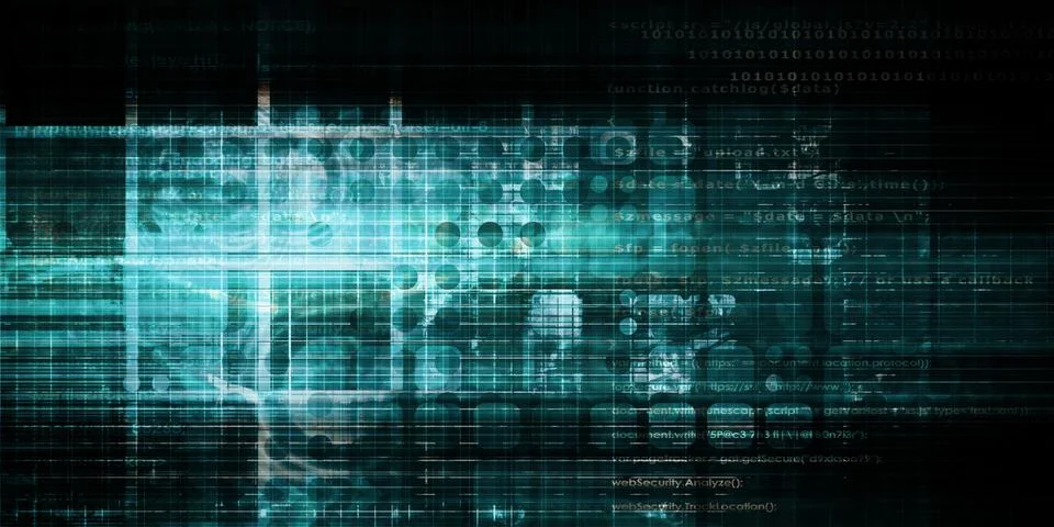 Cyber Security Professional Illustration