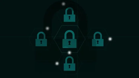 Cyber security protecting systems networks and programs Stock Footage 295587366