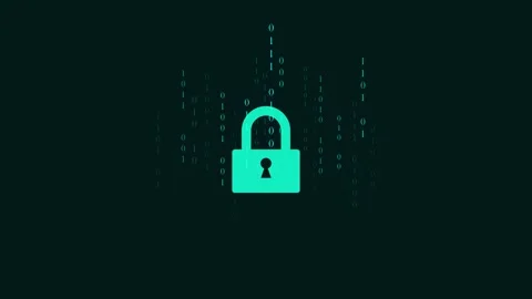 Cyber security secure protection against cyber threats unauthorized access Stock Footage 304489124