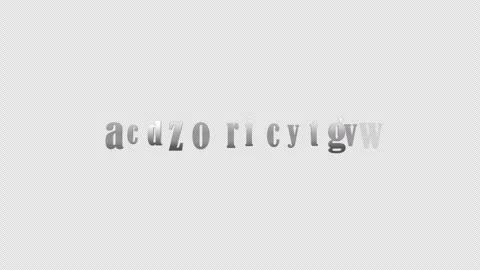 Cyber Security silver text with effect animation abstract background Stock Footage 264962144