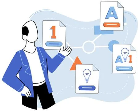 Cyber security software. Information safety software, antivirus solution, c.. Stock Illustration