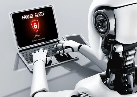 Cyber security software show alert of cyber attack for protection snugly Stock Illustration