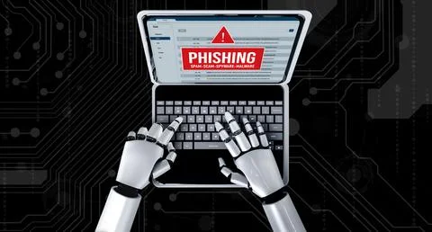 Cyber security software show alert of cyber attack for protection snugly Stock Illustration