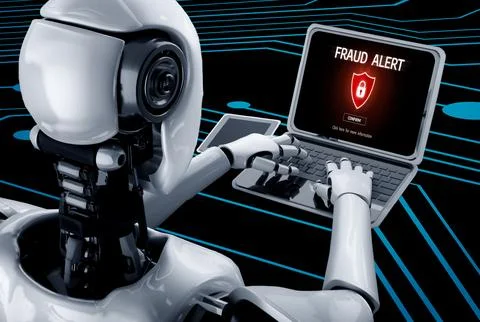 Cyber security software show alert of cyber attack for protection snugly Stock Illustration