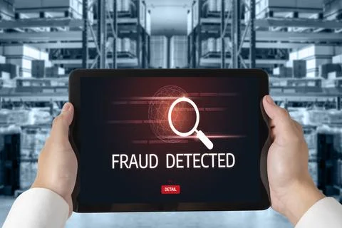 Cyber security software show alert of cyber attack for protection snugly Stock Photos