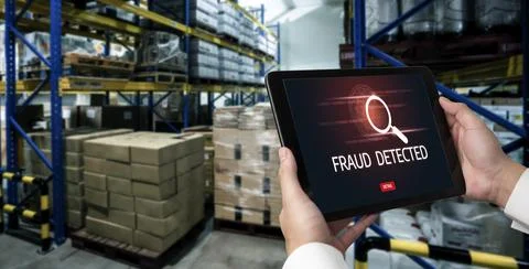 Cyber security software show alert of cyber attack for protection snugly Fotos Stock