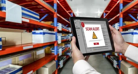 Cyber security software show alert of cyber attack for protection snugly Fotos Stock