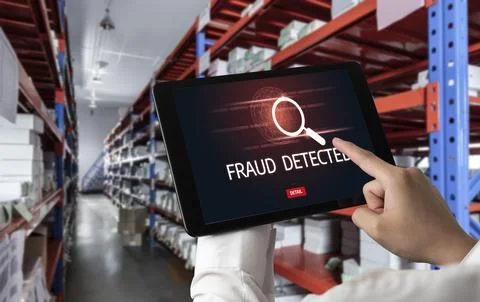 Cyber security software show alert of cyber attack for protection snugly Fotos Stock