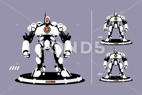 Cyber security strong antivirus protection Stock Illustration
