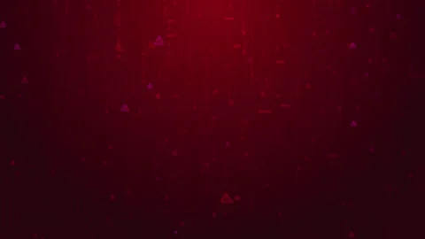 Cyber security System hack security breach computer hacking warning message Stock Footage 295948612