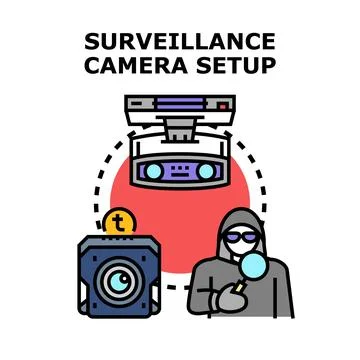 Cyber security system protecting digital data and privacy Stock Illustration
