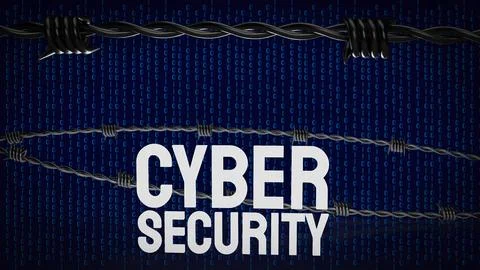The cyber security for technology and it concept 3d rendering.. イラスト素材
