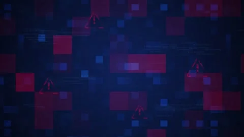 Cyber security technology background It is a background 動画素材 309615125