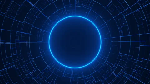 Cyber security technology digital line concept Stock Footage 347257774