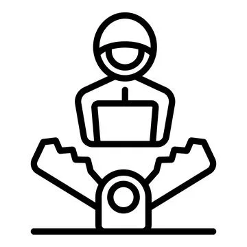 Cyber security threat, hacker using laptop and getting trapped in bear trap 스톡 일러스트