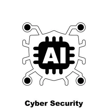 Cyber security vector icon design. Stock Illustration