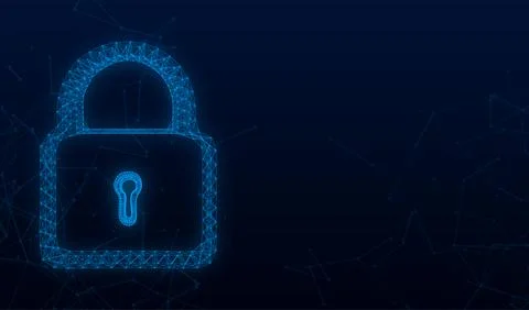 Cyber security vector logo with shield and check mark. Security shield concept 스톡 일러스트