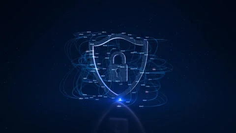 Cyber security virus cyber technology data protection business technology privac Stock Footage 341899599