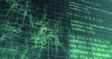 Cyber space concept (LOOP) 스톡 동영상 51003634