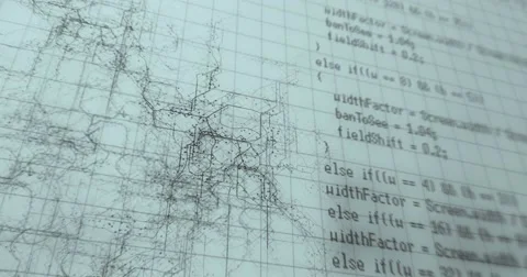 Cyber space concept (LOOP) Stock Footage 51004465