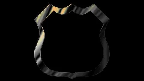 Cyber system security digital shield, futuristic technology with neon glow. Illustrazione stock