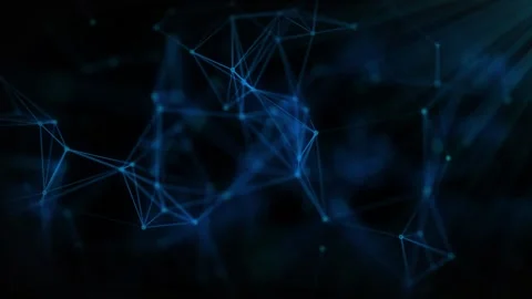 Cyber Technology Background Animation Stock Footage 211825697