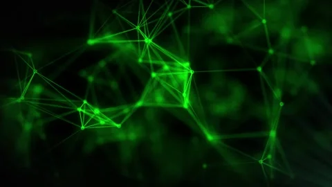 Cyber Technology Background Animation Stock Footage 211826552