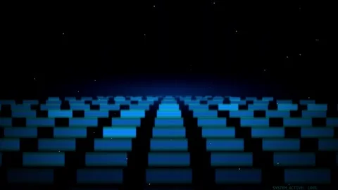 Cyber Technology Data Grid 스톡 동영상 341683674