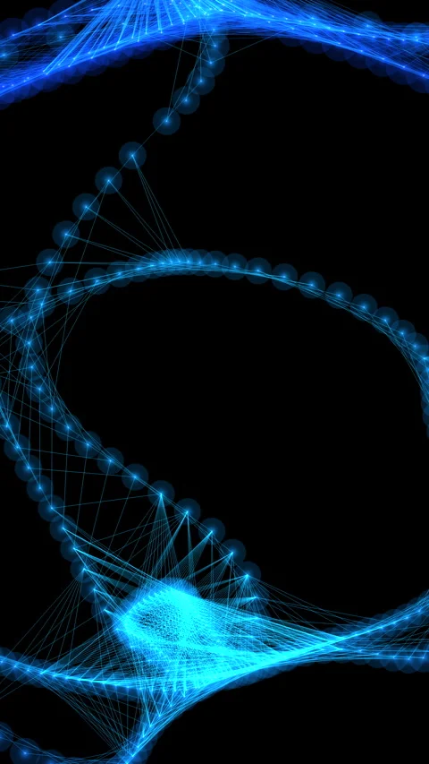 Cyber Technology neural concept with corporate blue plexus connectivity Stock Footage 328623161