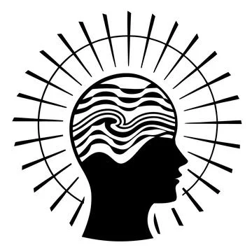 Cyber Technology Virtual Graphic Stockillustratie