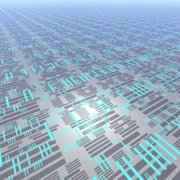 Cyber texture Illustrazione stock