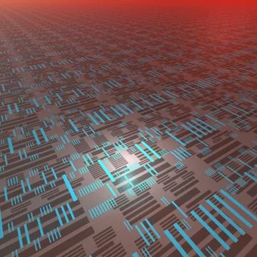 Cyber texture Stock Illustration