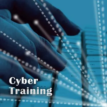 Cyber Training Virtual Web Class 3d Illustration Illustrazione stock