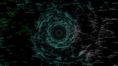 Cyber tunnel 002 Stock Footage 62846299