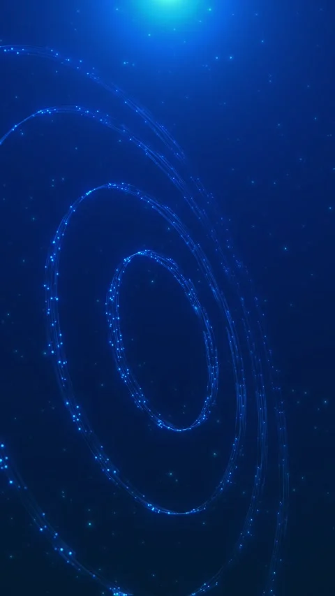 Cyber tunnel. Futuristic interface pattern. hi technology texture. motion Stock Footage 313642706