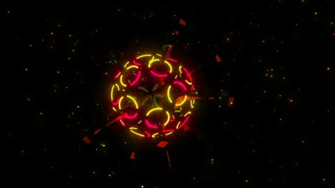 Cyber Virus Stock Footage 127765977