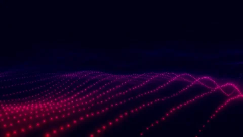 Cyber Waves Stock Footage 278690174