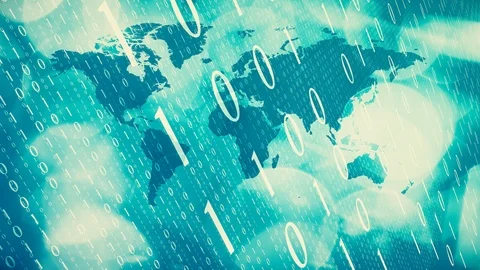 Cyber world security abstract conception Stock Footage 103934598