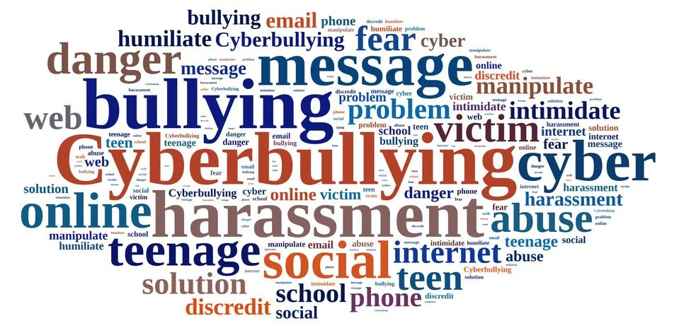 Cyberbullying. Stock Illustration