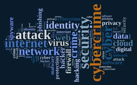 Cybercrime. Stock Illustration