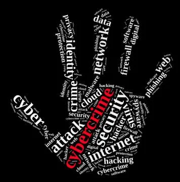 Cybercrime. Stock Illustration