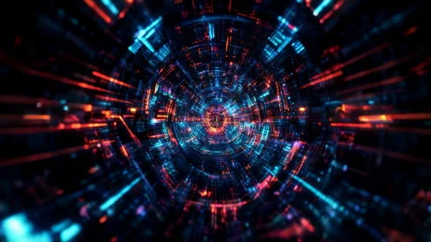 Cybernetic Circuitry Patterns Stock Footage 285875837