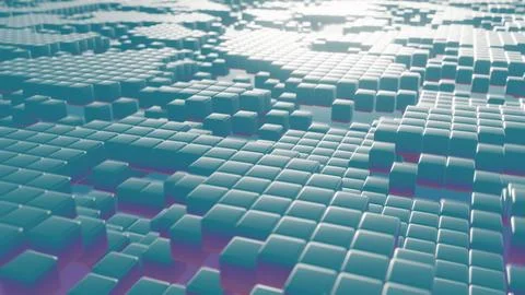 Cybernetic Labyrinth: A Matrix of Computational Precision 스톡 일러스트