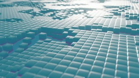 Cybernetic Labyrinth: A Matrix of Computational Precision Stock Illustration
