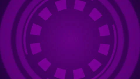 Cybernetic System Loading Background Design, Moving Huds Dark Violet Colors Stock-Footage 167807809