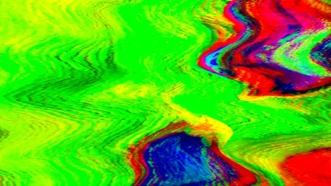 Cyberpunk glitch imitation light transformations holographic background. Stock Footage 112155685