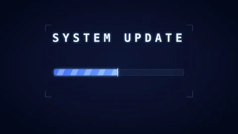 Cyberpunk glitch loading progress bar Video stock 339324149