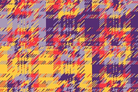 Cyberpunk glitch pattern with fragmented geometry, displaced stripes, and n.. Stock Illustration