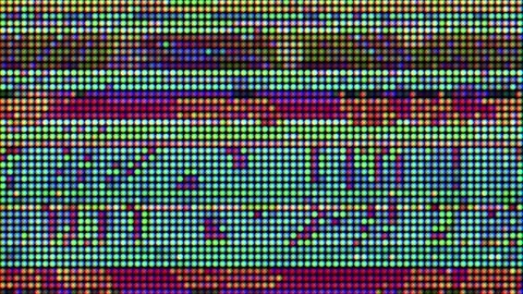 Cyberpunk holographic elements. Pixelated pattern glitchy effect. Stock Footage 162944796