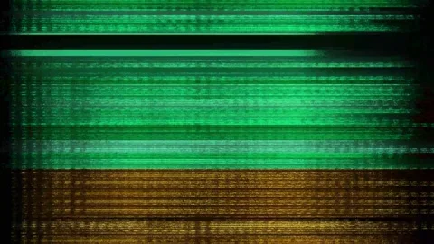 A cyberpunk interface with visual errors, randomized symbols Stock Footage 313469538